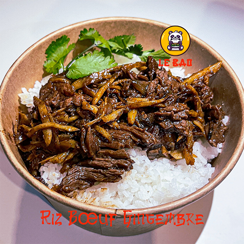 Riz bœuf Gingembre 